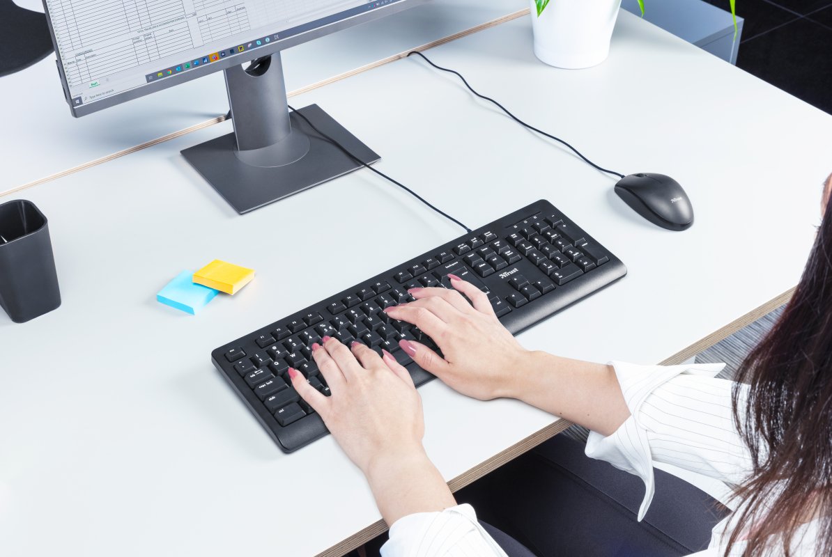 Teclado Español Trust Tk-150 Usb Qwerty Negro