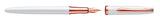 EAN 4012700821683 - Pelikan Jazz Noble Elegance P36 pluma estilográfica Sistema de carga por cartucho Oro, Perlado, Blanco 1  imagen 4
