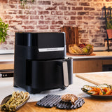 Tefal Easy Fry & Grill Ey505815 Freidora Sencillo 4,2 L Independiente 1550 W Freidora De Aire Caliente Negro