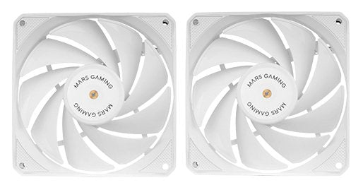 EAN 8435693106579 - Mars Gaming MF-NCLX2W Carcasa del ordenador Ventilador 12 cm 2 pieza(s) imagen 1