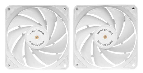 EAN 8435693106579 - Mars Gaming MF-NCLX2W Carcasa del ordenador Ventilador 12 cm 2 pieza(s) imagen 1