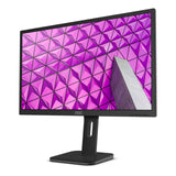 Monitor Aoc 23.8" 24p1 Ips 16:9 5ms Vga Dvi Hdmi Dp Sp Pivot