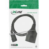 EAN 4043718281558 - InLine 16659K cable de transmisión Negro 0,5 m Enchufe tipo F C14 acoplador imagen 2