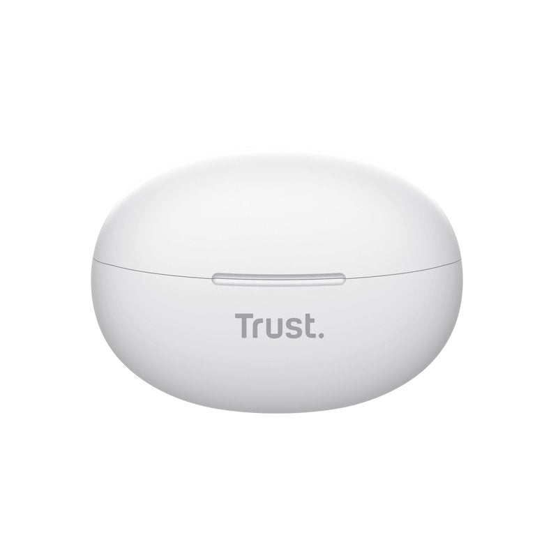 Auriculares Bluetooth Trust Yavi Enc Con Estuche De Carga Blancos