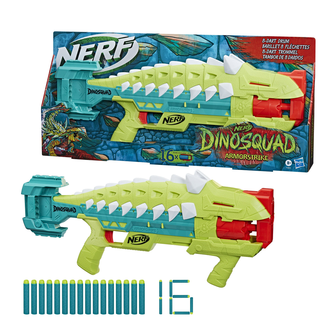 Nerf Dinosquad Armorstrike, Nerf Gun F5855eu4