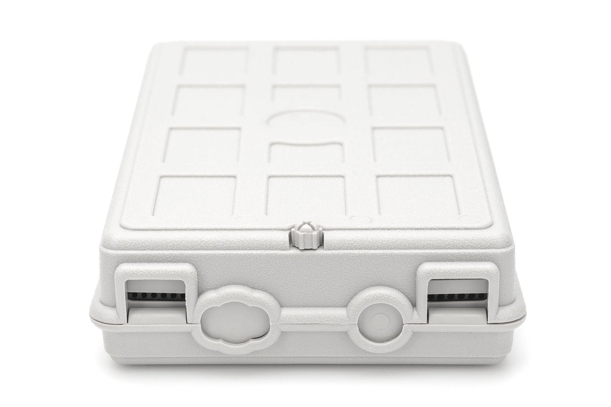 Caja De Distribución De Fibra Óptica, 6 Empalmes Para 8 Sc S