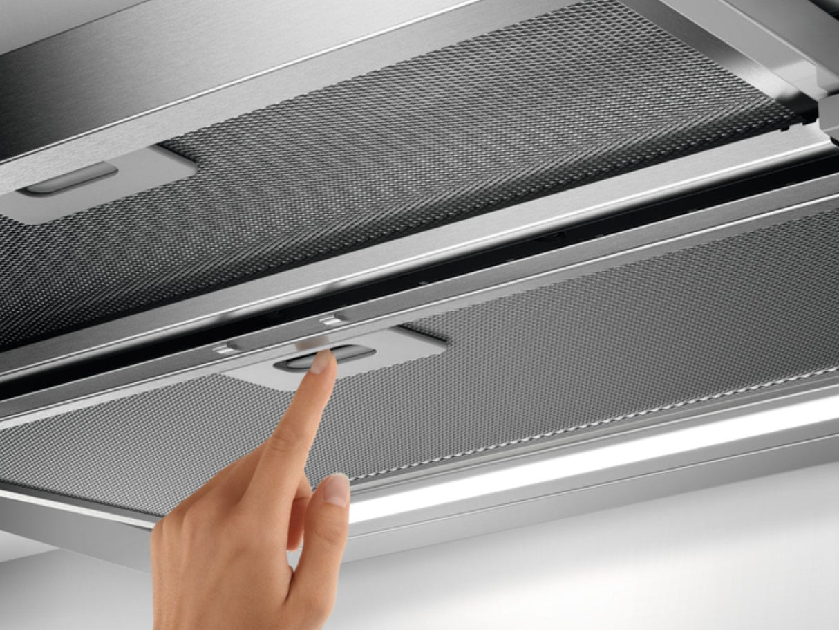 Campana Aeg Dpe5660m  (Extraíble) Gris 495 M³/H A