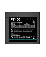 Fuente De Alimentaciaon Deepcool Pf450 450 W, 80 Plus