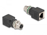 EAN 4043619600649 - DeLOCK 60064 cambiador de género para cable RJ-45 Negro imagen 1