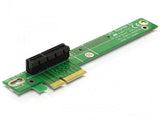 Delock Pcie-Riser-Karte X4 90° Angular Links