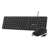 Teclado Y Ratón Subblim Combo Business Cssk01 Negro