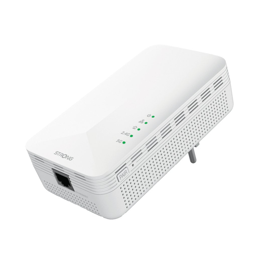 Strong Powerl1000duowifieuv2 Adaptador De Red Powerline 1000 Mbit/S Ethernet Wifi Blanco 2 Pieza(S)