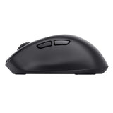 Mouse Trust Wireless Zevo Bt/2.4ghz 6 Botones 1200-3200dpi Recargable Color Negro.