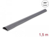 Delock Cablekanal Pvc Flexibel 50 X 13 Mm - Länge 1,5 M Grau