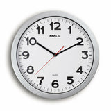 Maul Wanduhr Maulmep, 35 Cm, Quarzuhr, Inkl. Batt., Plata