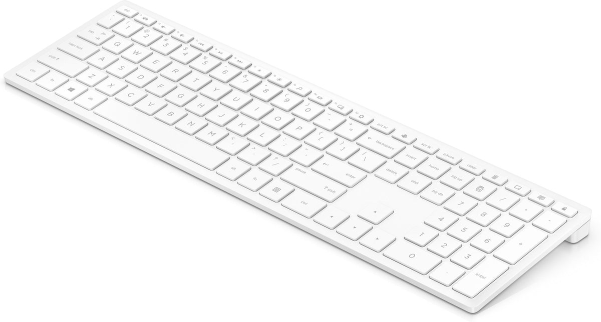 Hp Pavilion Wireless Keyboard 600 White Teclado Rf Inalámbrico