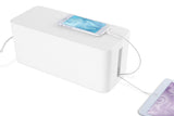 Caja Organizadora De Cables Digitus, Blanca, Juego De 3 (S,M,L)