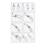 Alicates Separadores Logilink Para Cables De Fibra Óptica, 3 Orificios, 0,13-4 Mm
