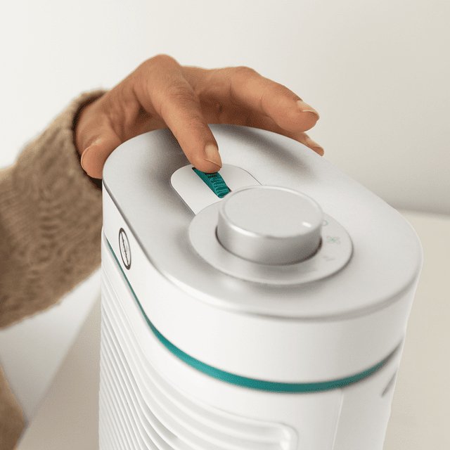 Calefactor Sobremesa Cecotec Ready Warm 1550 Ceramic Rotate  Ceramico 1500w- Termostato Regulable - 3 Modos De
