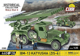 Cobi 2280 Historical Collection Wwii Bm-13 Katyusha Rocket Launcher (Zis-6) 440 Bricks