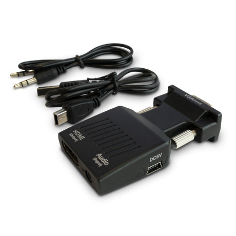 EAN 5901986046158 - Savio CL-145 VGA to HDMI converter Audio Full HD Black - Audio/Multimedia imagen 3