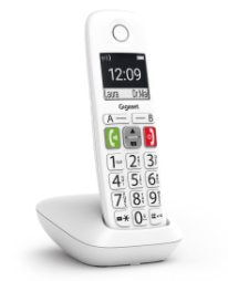 Telefono Fijo Inalambrico Gigaset E290 Duo Blanco 300 Numeros -  42 Tonos