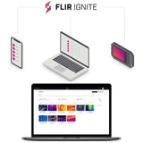 EAN 4743254004764 - FLIR C3-X​ cámara térmica Vanadium Oxide Uncooled Focal Plane Arrays Negro 1800 mAh 128 x 96 Pixeles Pant imagen 12