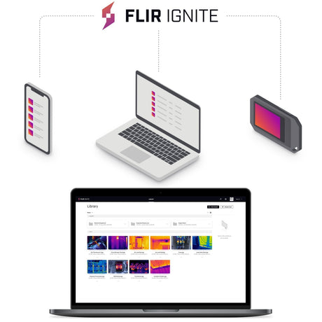 EAN 4743254004764 - FLIR C3-X​ cámara térmica Vanadium Oxide Uncooled Focal Plane Arrays Negro 1800 mAh 128 x 96 Pixeles Pant imagen 12