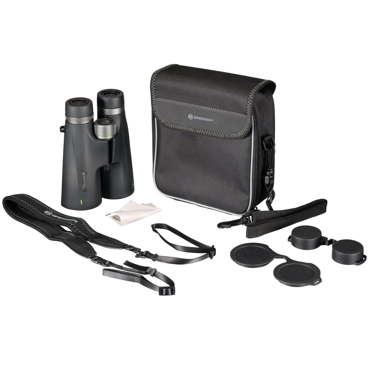 Bresser Optics Primax 8x56 Binocular Bak-4 Negro, Verde