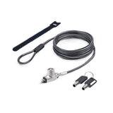 Slim Laptop Cable Lock 6.6ft - Noble Wedge Slot Compatible