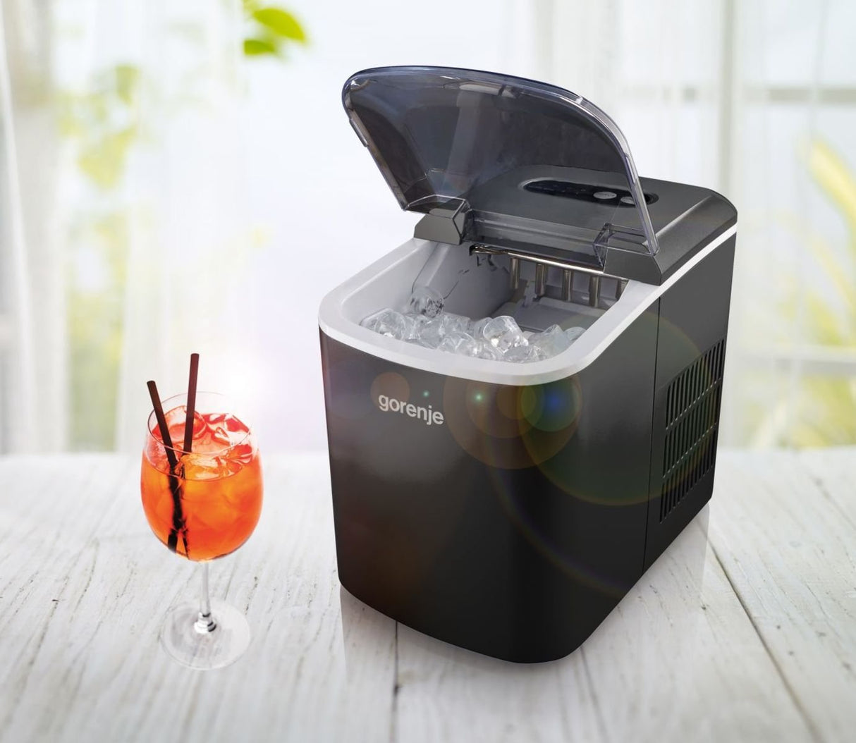 Gorenje Mc1200b 120 W Máquina Para Hacer Cubitos De Hielo Portátil 12 Kg/24h Negro