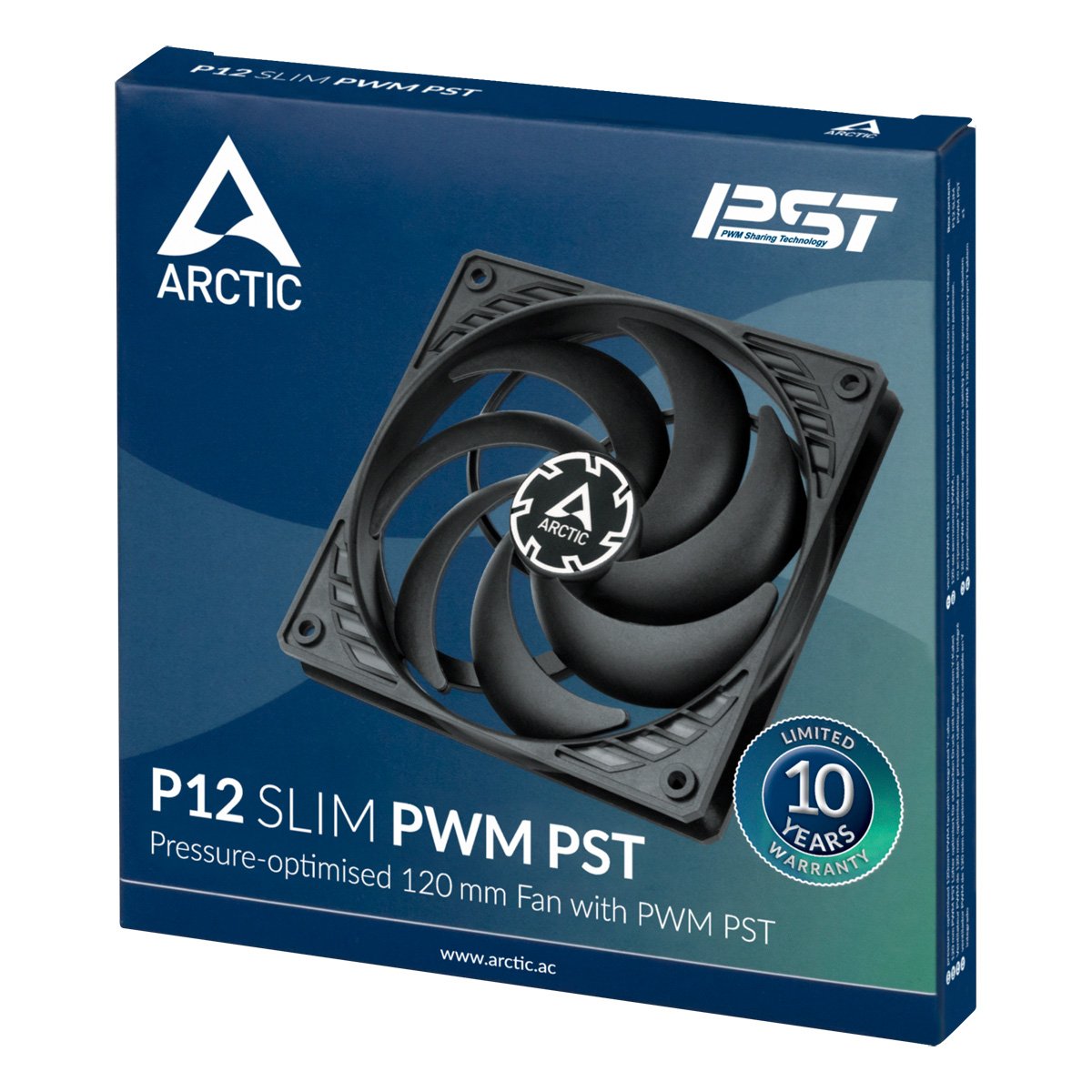 Ventilador Arctic P12 Slim Pwm Pst