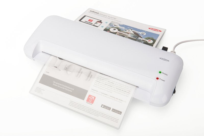 Ednet A4 Laminadora Térmica 400 Mm/Min Blanco