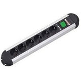 EAN 4016514000661 - Bachmann PRIMO base múltiple 1,75 m 6 salidas AC Negro, Gris imagen 1