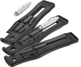 Wera Bicycle Set 15, 5 Piezas Negro, Palanca Para Neumáticos + Broca = Herramienta Para Atornillar