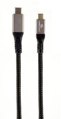 EAN 8716309123747 - Gembird CCBP-USB3-CMCM100-1.5M cable USB USB 3.2 Gen 2 (3.1 Gen 2) 1,5 m USB C Negro, Plata imagen 1