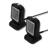 Qoltec 50864 Lector De Código De Barras Lector De Códigos De Barras Fijo 1d/2d Led Negro