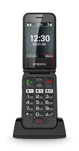 Emporia Emporiasimplicityglam Negro (V3), 2g, Grosstastenklapphandy