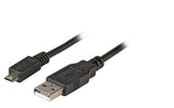 Efb Usb2.0 Anschlusscable A-Micro-B 5pol., ,St.-St., 1,8m, Schwarz, Classic
