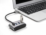 Delock 4 Port Usb 3.2 Gen 1 Hub Con Usb Tipo A Conexión - Usb Tipo A Conectores Hembra Arriba
