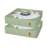 Ventilador  Thermaltake Ct140 Ex Argb Sync De Refrigeración Para Pc, Ventilador Verde Claro, Paquete De 3 Cl-F197-Pl14mg-A