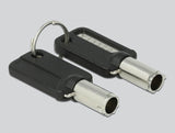 Navilock Notebook Sicherungscable Mit 3 Verriegelungskpfen Fr Kensington, Noble Wedge Und Nano Slot