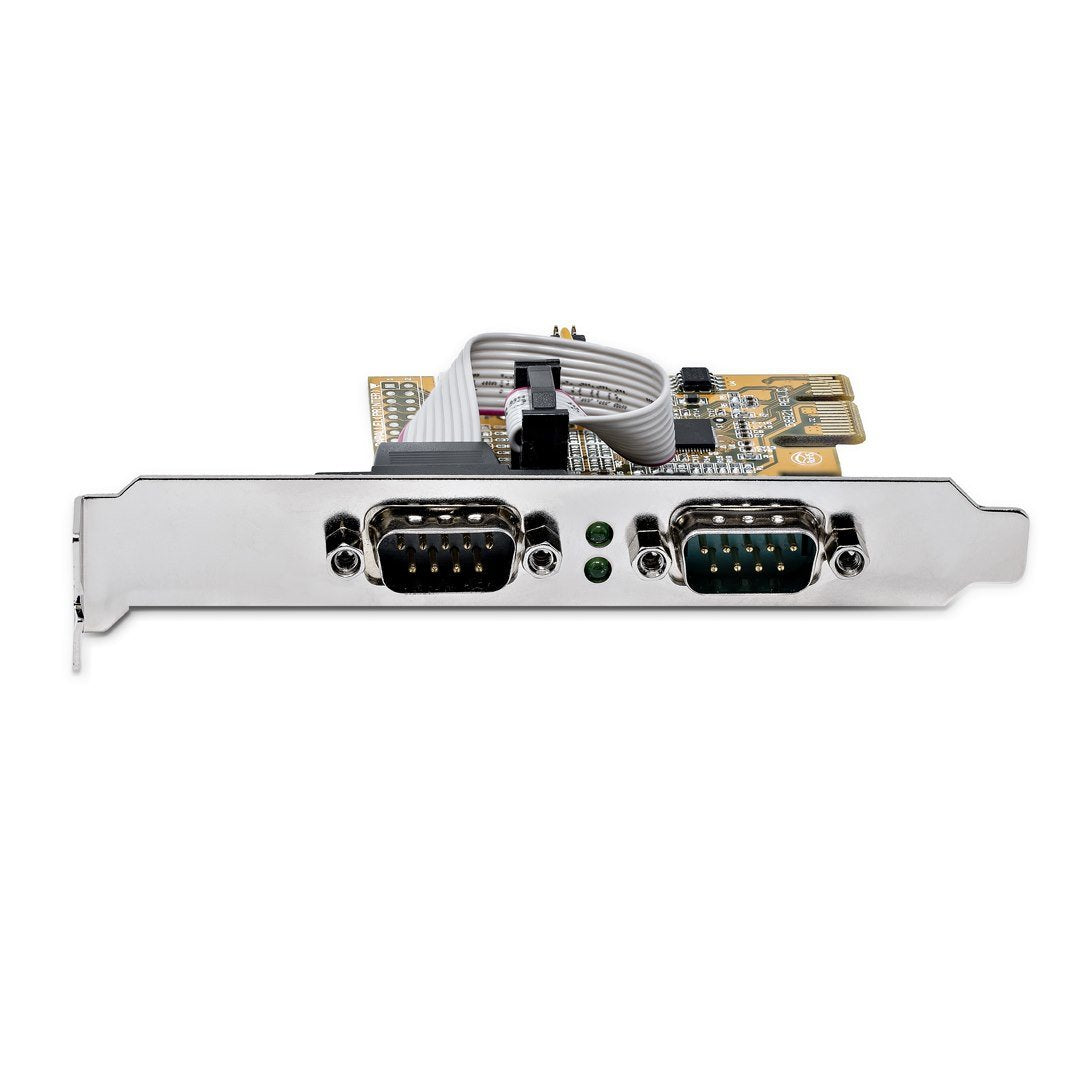 Startech 21050-Pc-Serial-Lp Tarjeta Pci-E 2 Puertos Serie 5v/12v