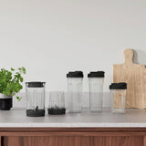 Batidora De Vaso Electrolux E4cb1-6st 1 L  350 W Negro, Acero Inoxidable, Transparente