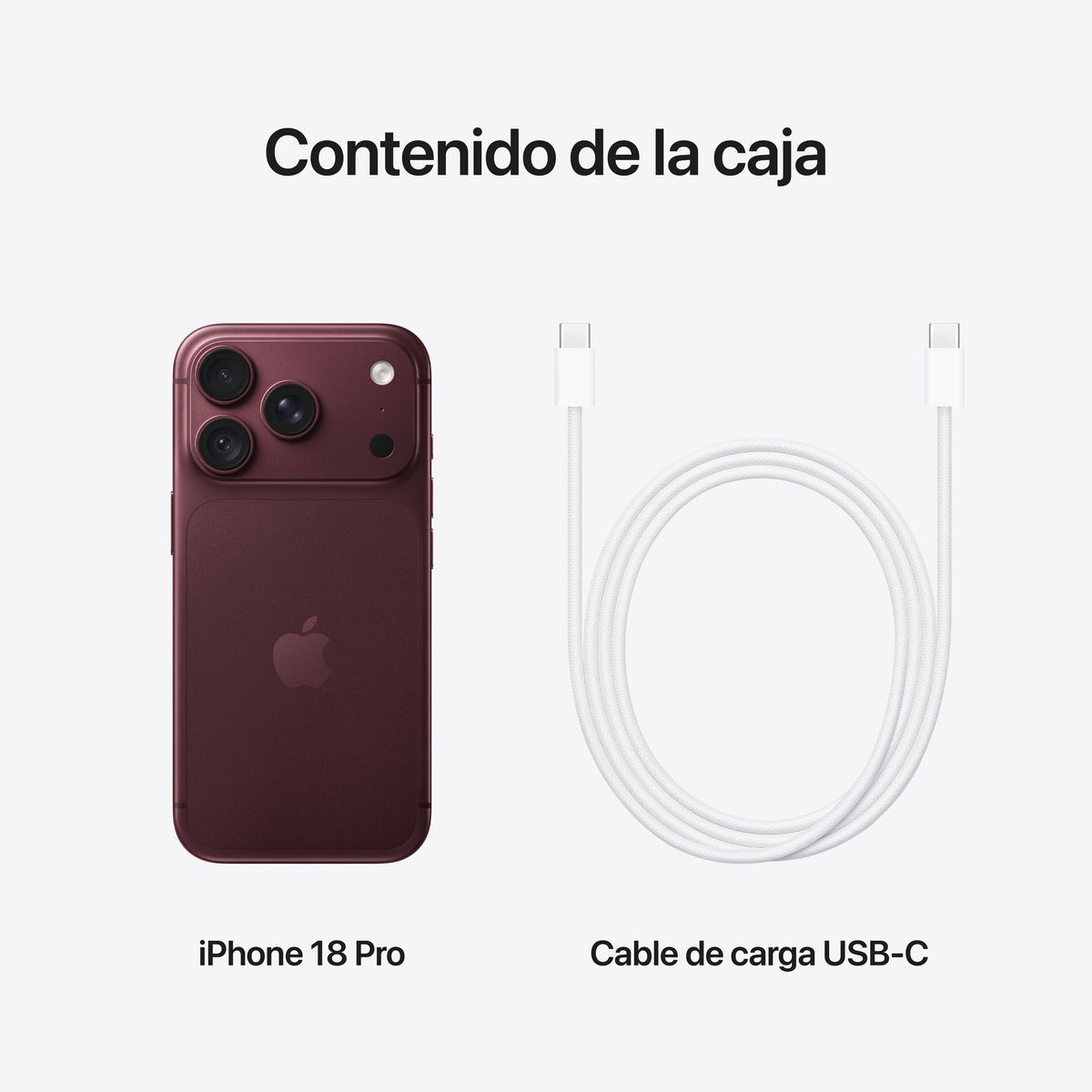 EAN 195951416007 - Apple iPhone 18 Pro 16 cm (6.3") SIM doble iOS 27 5G USB Tipo C 4056 mAh Borgoña imagen 9