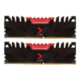 Memoria Ram Pny Xlr8 Ddr4 16 Gb Kit (2 X 8 Gb) 3200 Mhz Pc4-25600 Cl16  1.35v Xmp Support