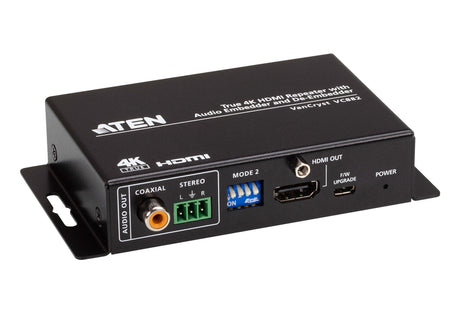 EAN 4710469341076 - ATEN VC882 Repetidor de señales AV Negro imagen 4