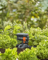 Aspersor Cuadrado Os 90 Micro-Drip-System Gardena (Gris Oscuro/Naranja 13325-20