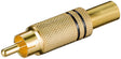 EAN 4040849112812 - Goobay 11281 conector RCA Negro, Oro imagen 1