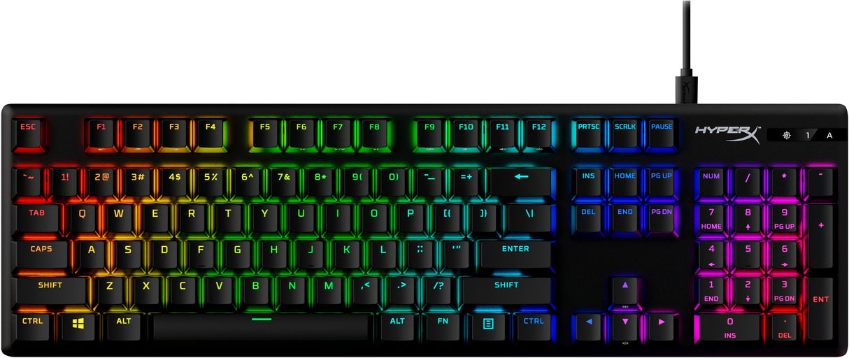 Keyboard Alloy Origins Pbt Hx/Blue 639n4aa#Aba Hyperx